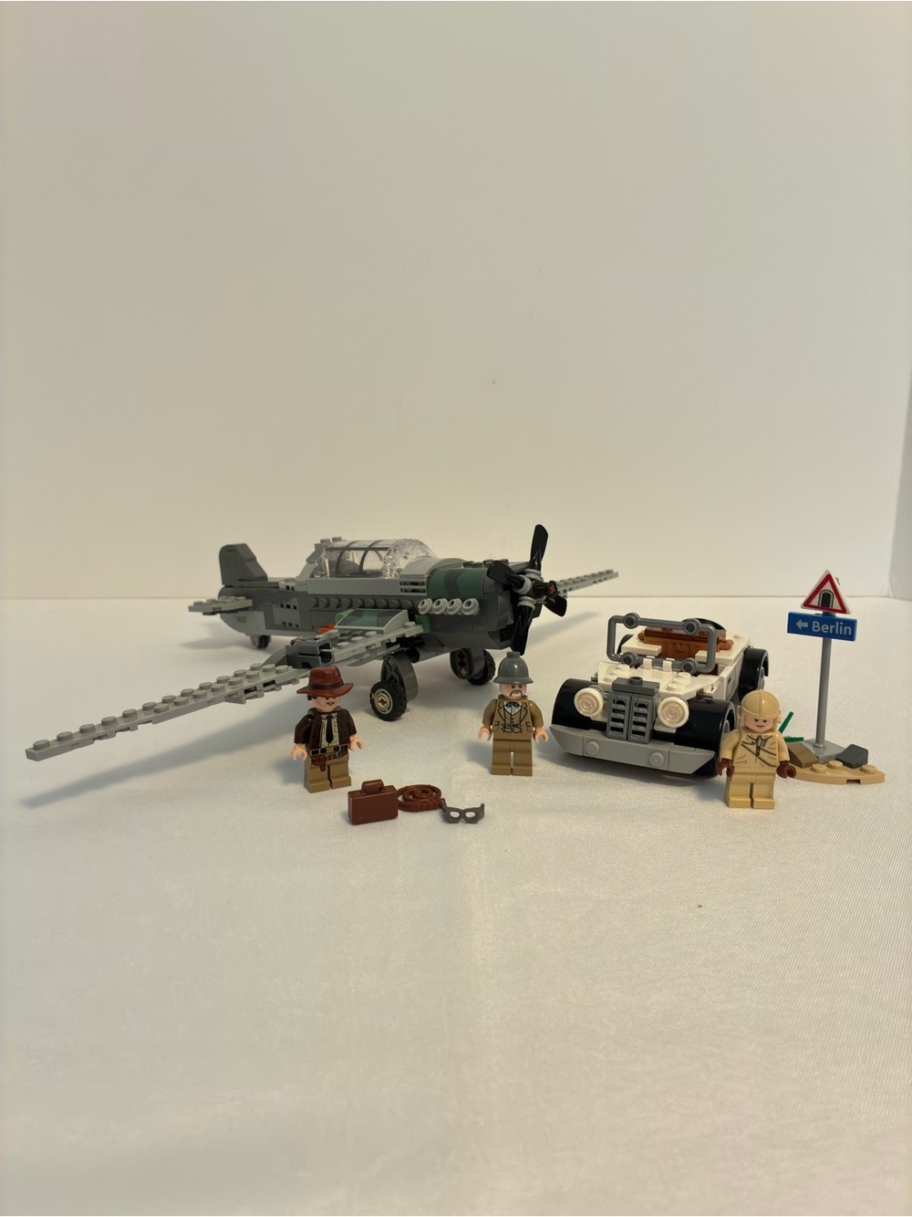 Lego Indiana Jones Fighter Plane Chase #77012 Retired